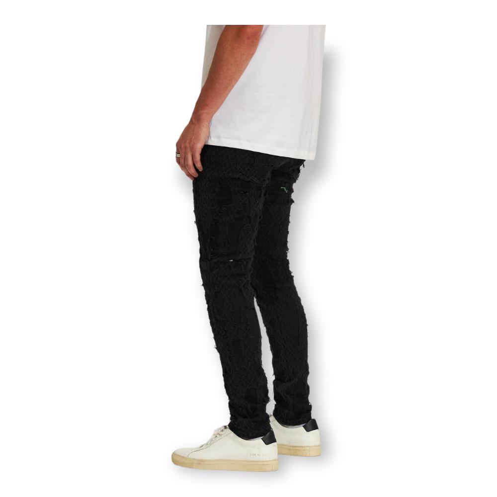 Embellish Men Hopper Jeans (Black)-Nexus Clothing