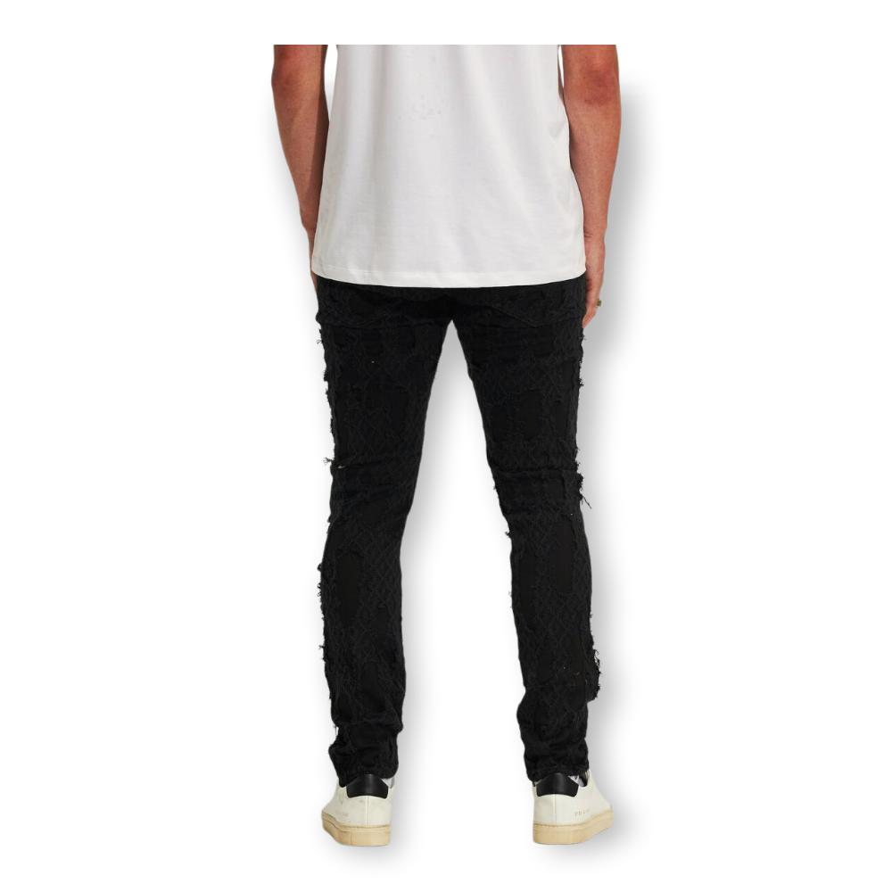 Embellish Men Hopper Jeans (Black)