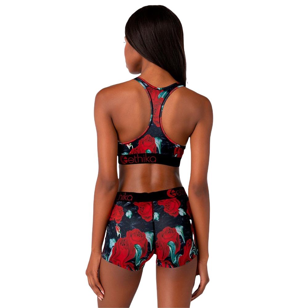 Ethika Womens Sports Bra  BMR Blossom (PNK, 4X-Large) at  Women's  Clothing store