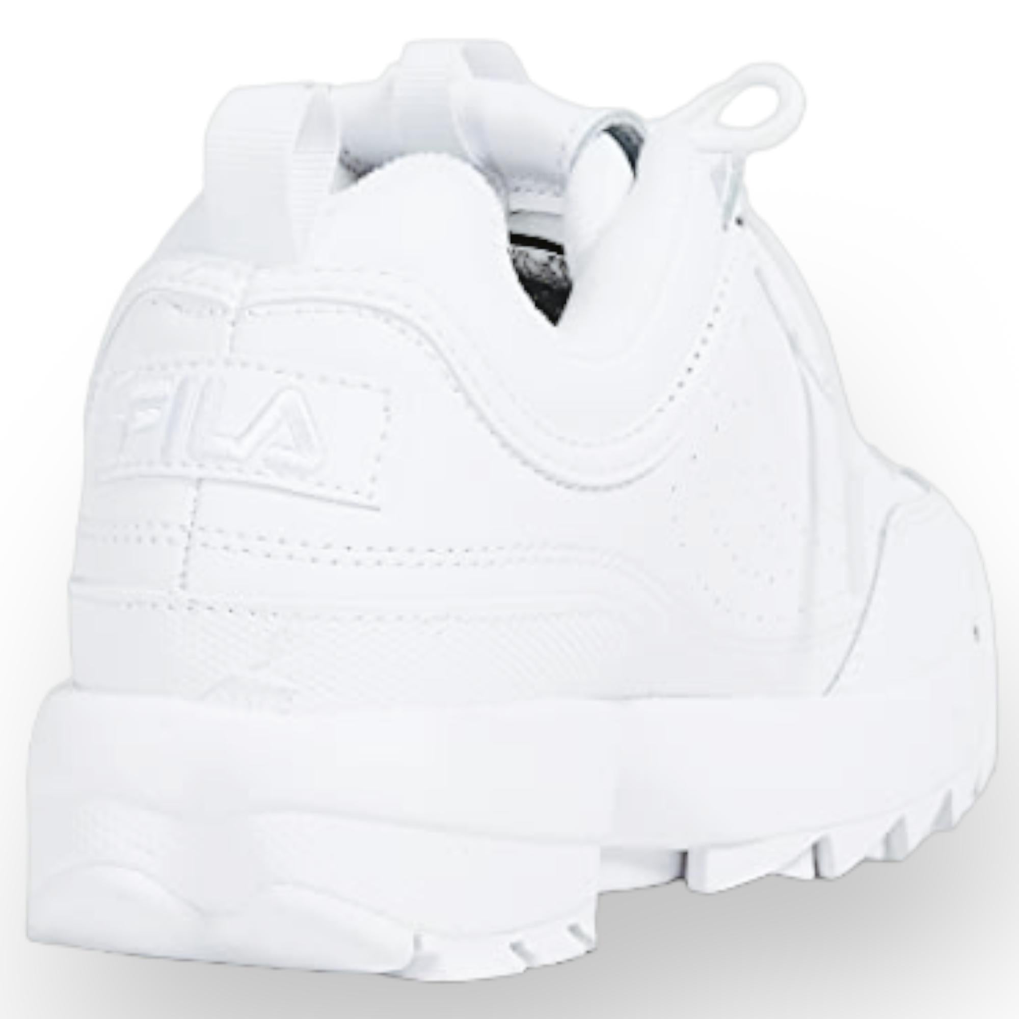 Fila Women's Disruptor 2 II Sneaker All White 14