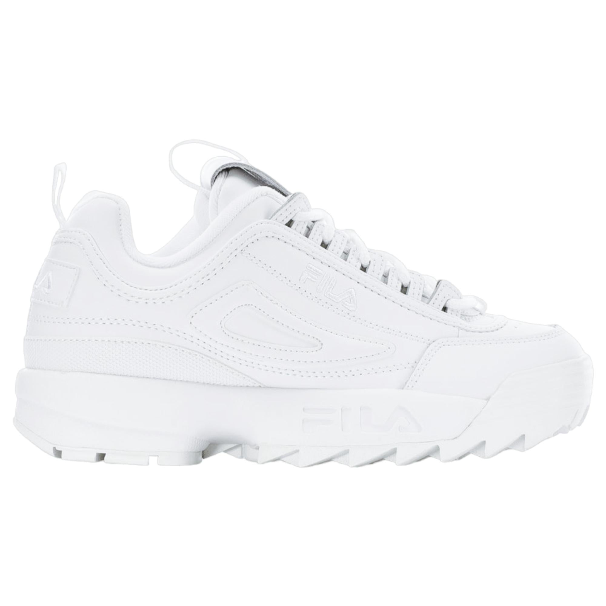 Fila Women's Disruptor 2 II Sneaker All White 2