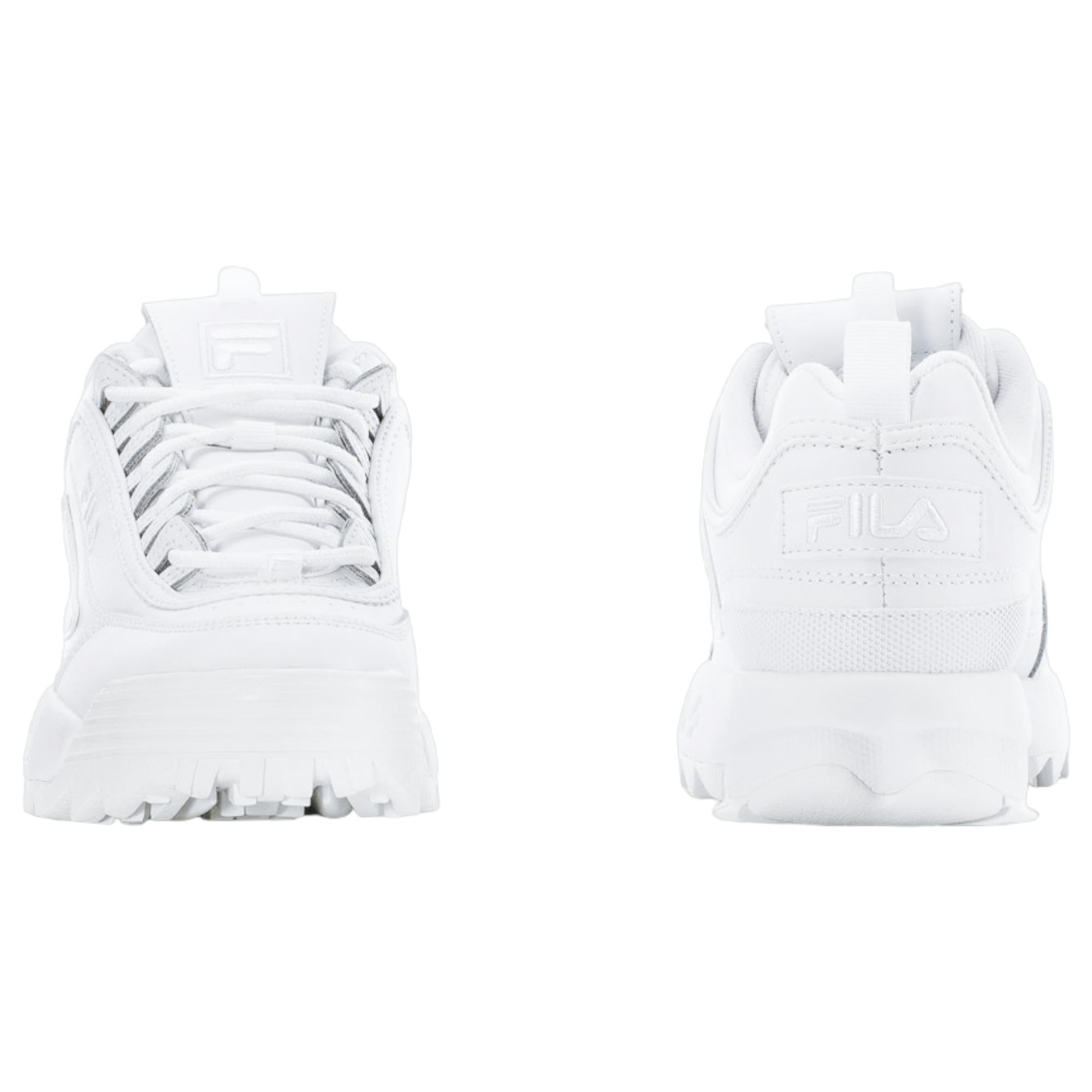 Fila Women's Disruptor 2 II Sneaker All White 8