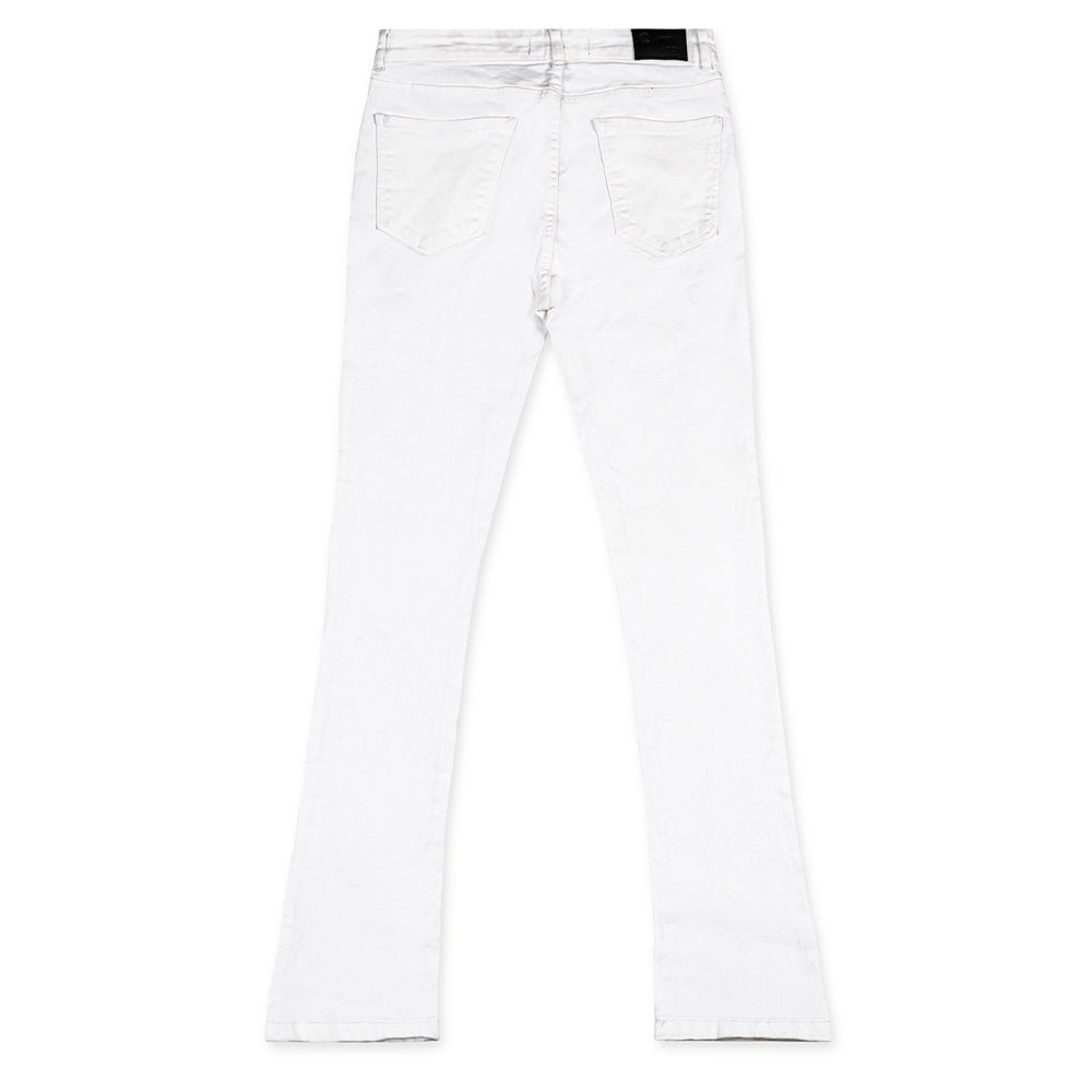Focus Denim Clean Men Jeans (White)2