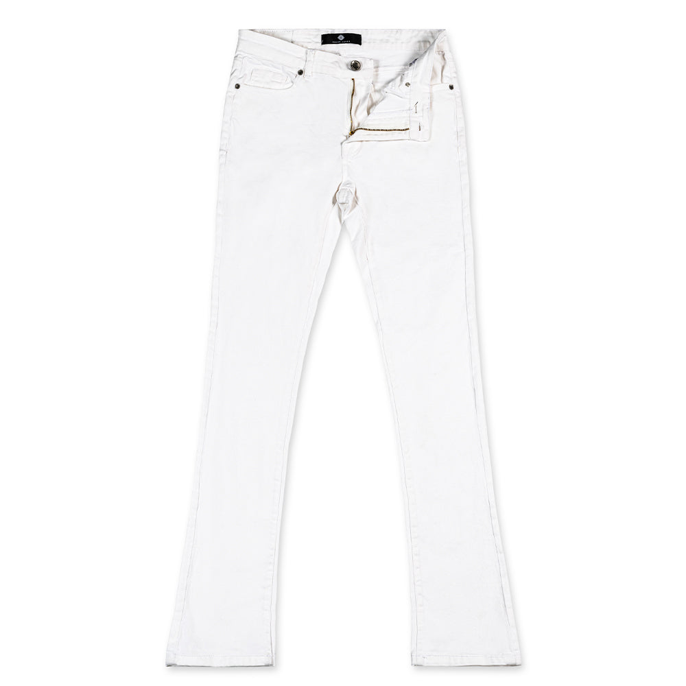 Focus Men Clean Denim Jeans (White)-White-29W X 32L-Nexus Clothing