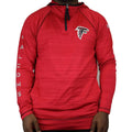 GIII Men Half-ZIP Atlanta Falcons Lightweight Athletic Hoodie