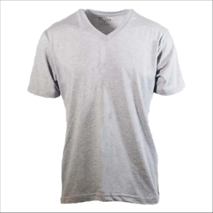 Galaxy by Harvic Men Solid Basic Plain Short Sleeve V-Neck Tees-Nexus Clothing