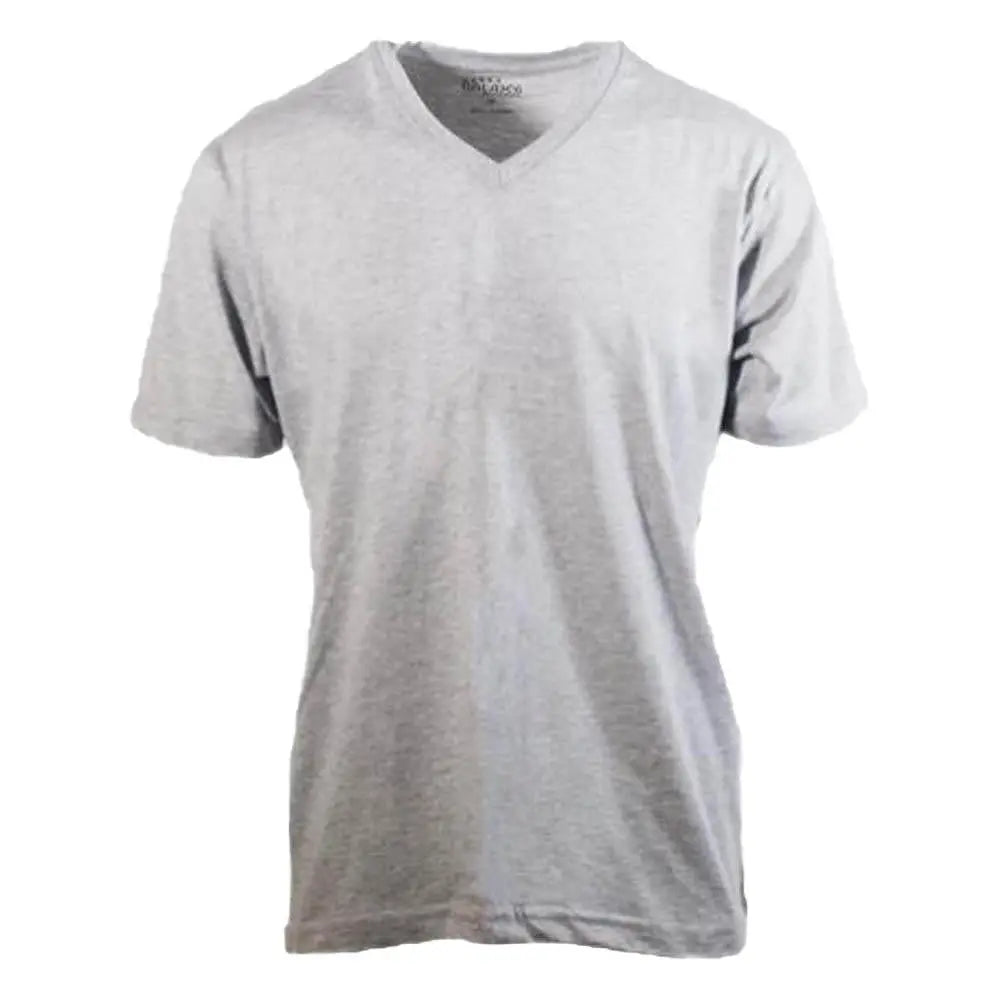 Galaxy by Harvic Men Solid Basic Plain Short Sleeve V-Neck Tees-Nexus Clothing