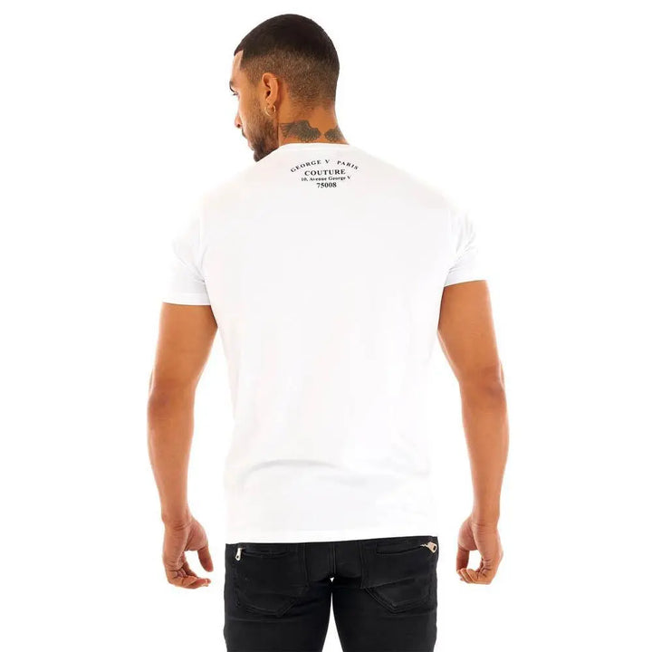 George V Men Crystal Joker T-Shirt (White)-Nexus Clothing