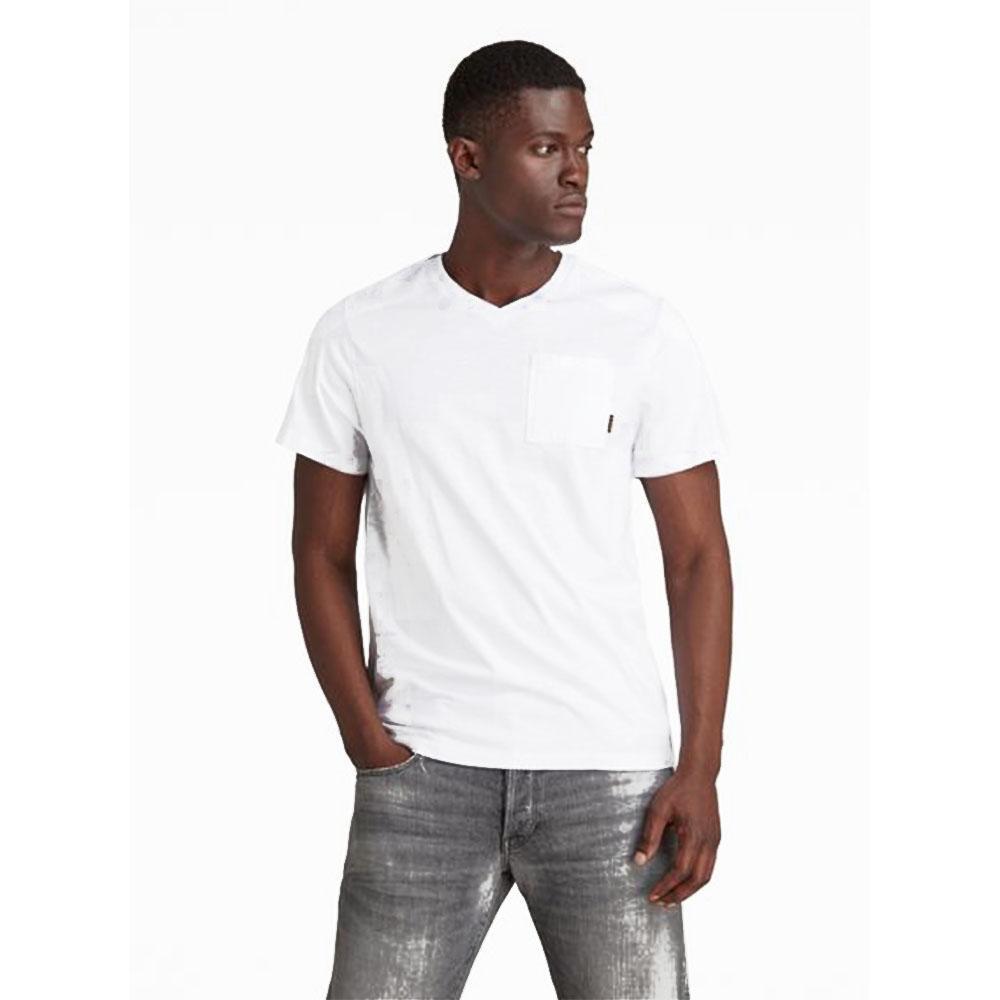 Gstar Raw Men Cargo sport v t-white-Small-Nexus Clothing