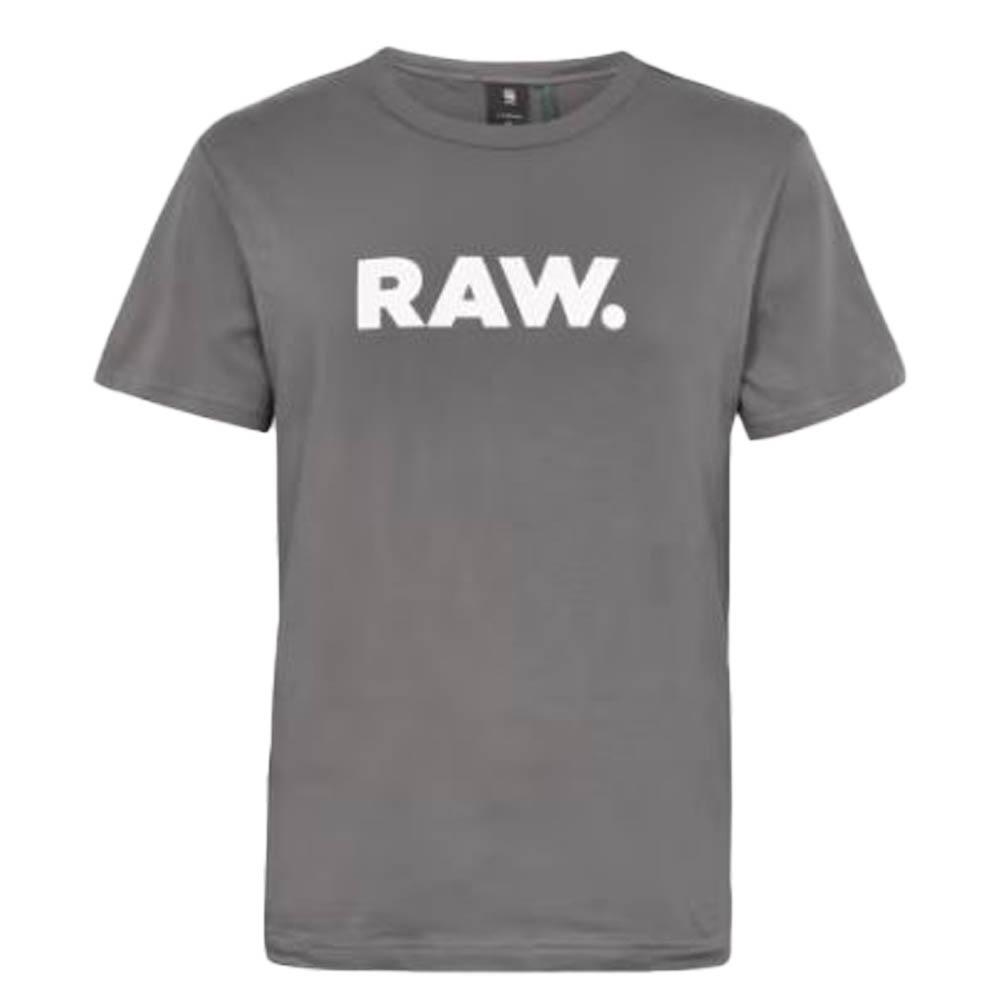 Gstar Raw Men Holorn r t Short-Sleeve (Grey)-gs grey-XX-Large-Nexus Clothing