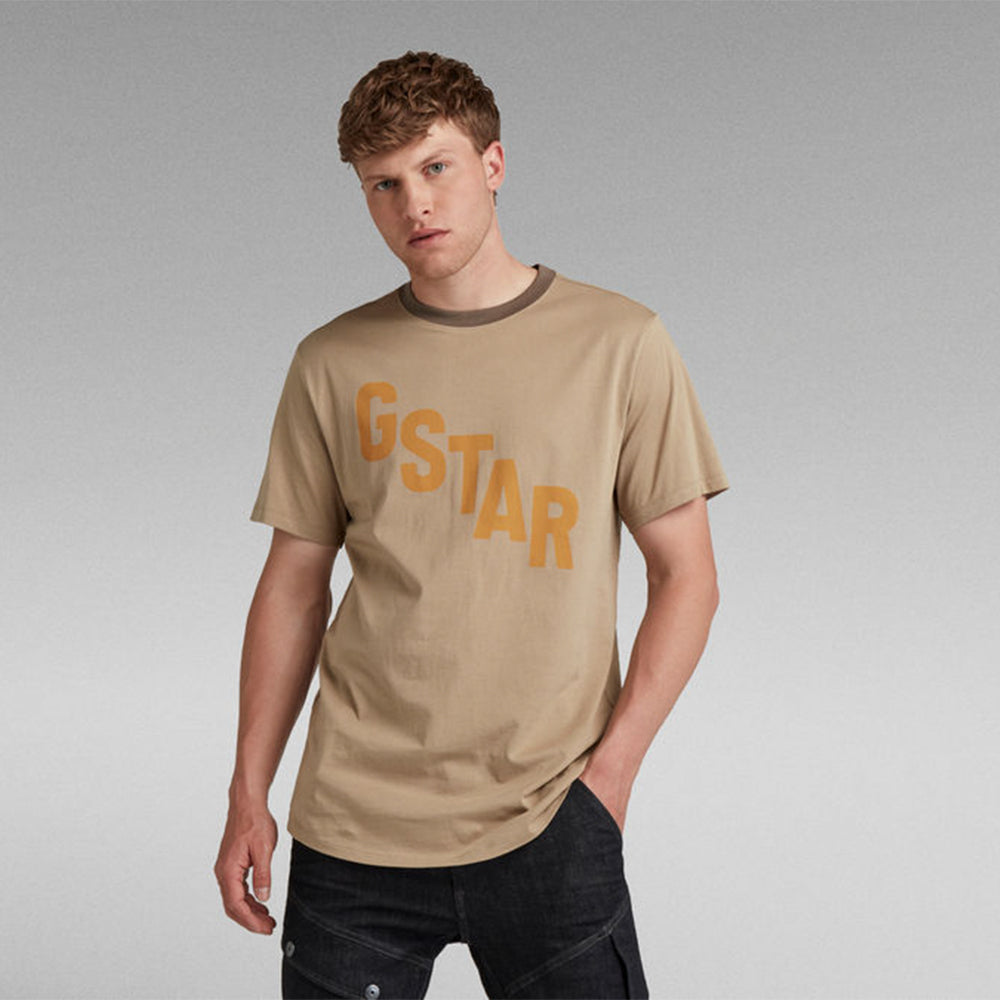 Gstar Raw Men Lash Sports Graphic T-Shirt (Tree House)-Nexus Clothing