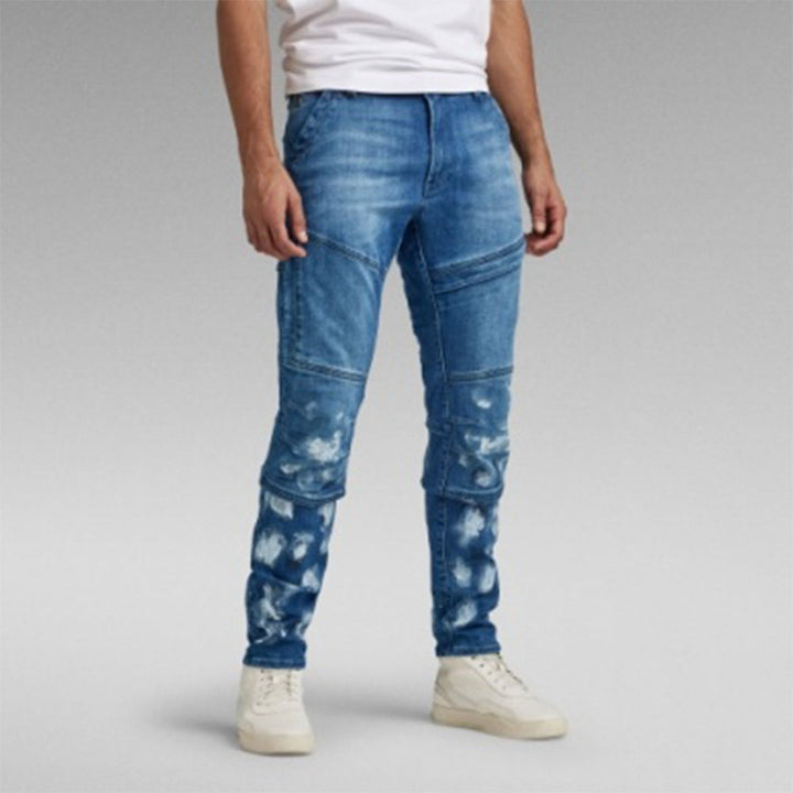 Gstar Raw Men Rackam 3d Skinny Jeans (Extreme Painted)-Nexus Clothing