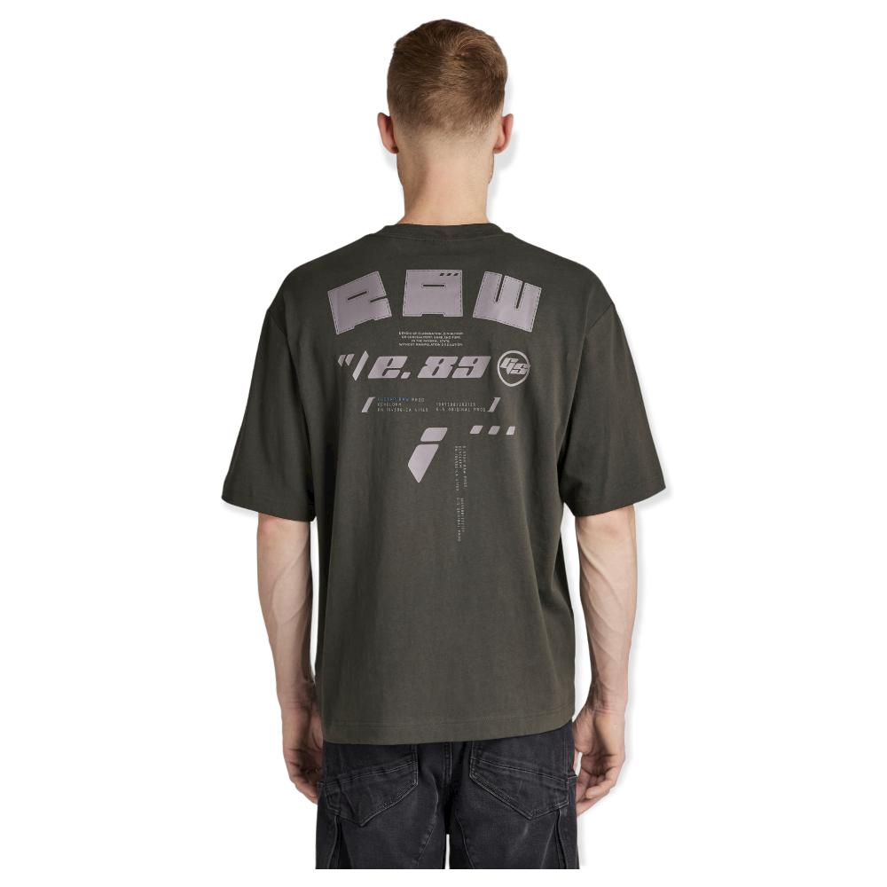 Gstar Raw Men Sobiru Graphic boxy T-Shirts (Cloack)-Nexus Clothing