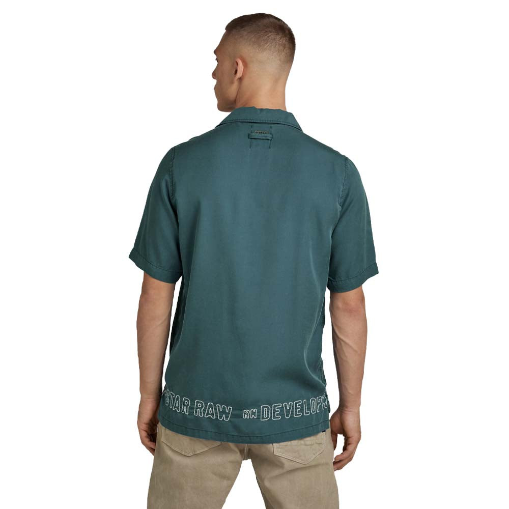 Gstar Raw Men hawaii commando shirt s\s (Nitro)-Nexus Clothing