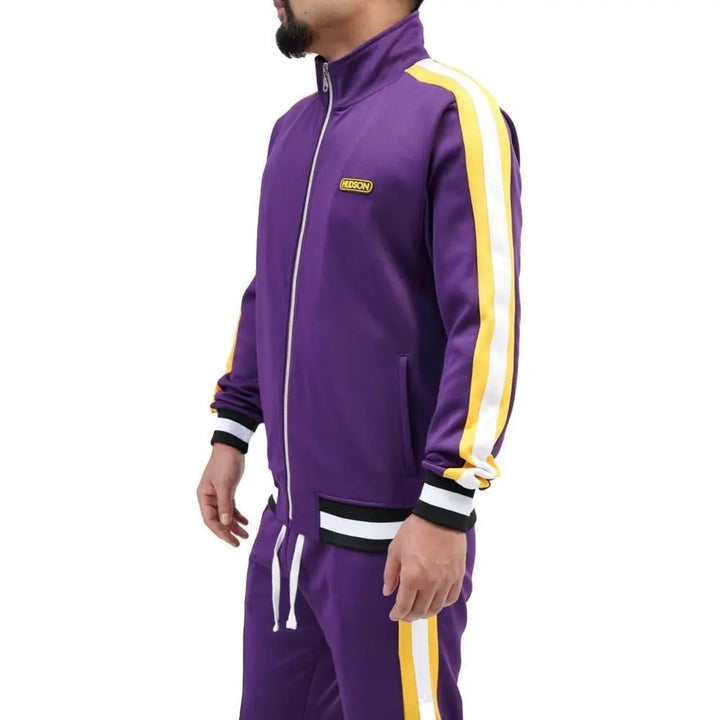 Hudson Outerwear Track Jacket 2.0 (Purple)-Nexus Clothing