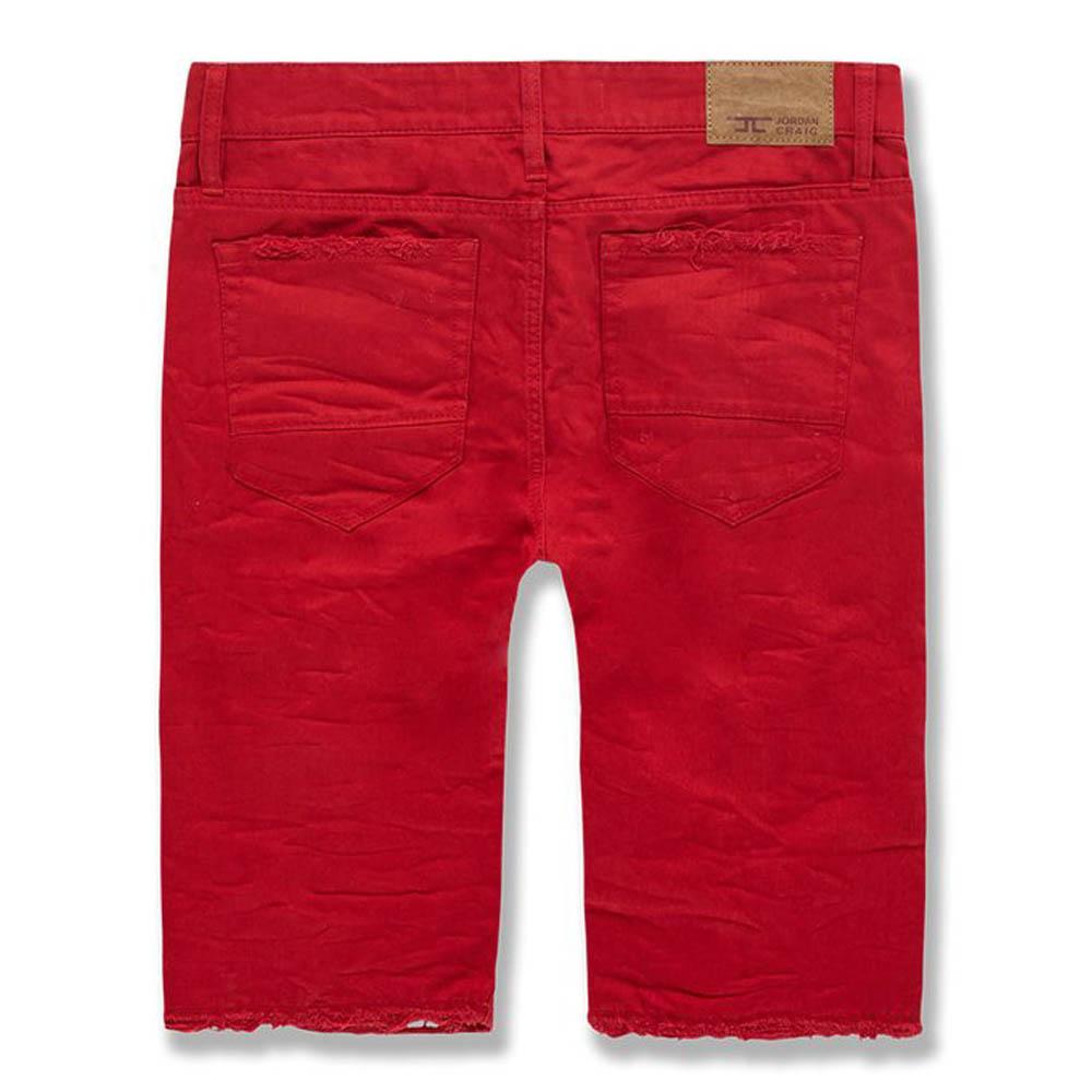 Jordan Craig Belmar Twill Shorts Red-Shorts-Jordan Craig- Nexus Clothing