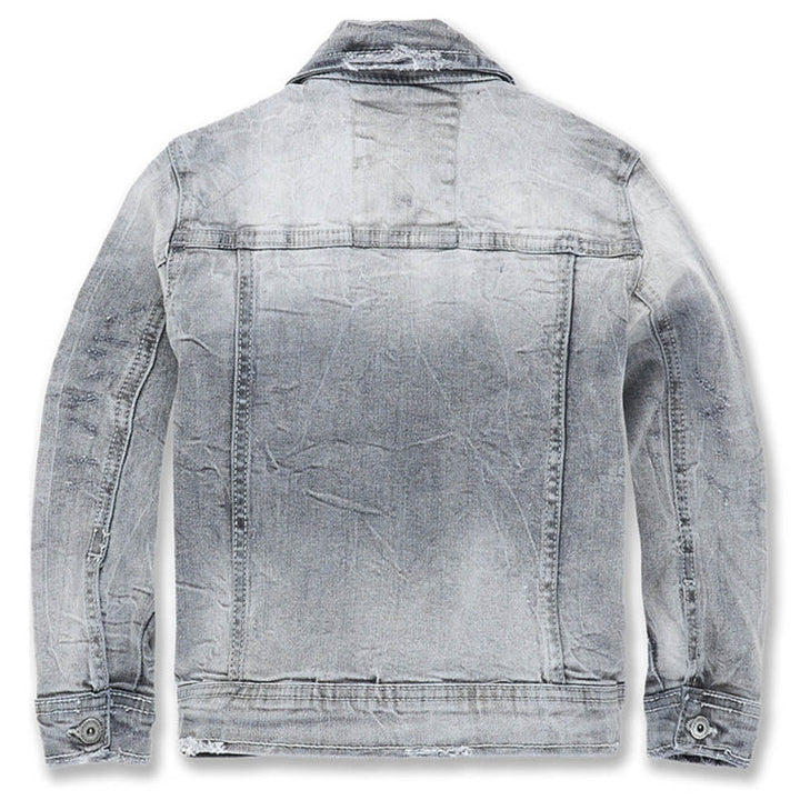 Jordan Craig Kids Bayside Denim Trucker Jacket (Artic Grey)-Nexus Clothing