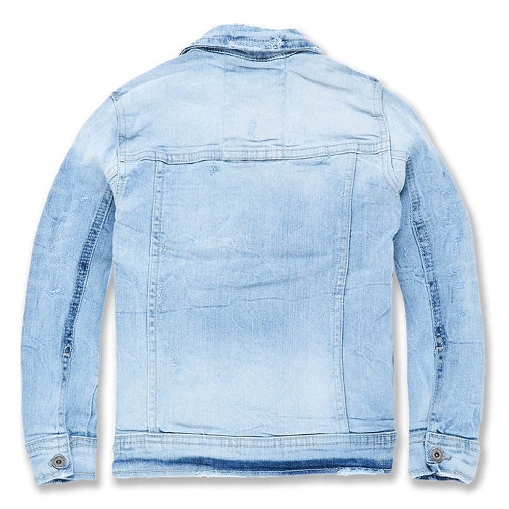 Jordan Craig Kids Bayside Denim Trucker Jacket (Sky Blue)-Nexus Clothing