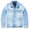 Jordan Craig Kids Bayside Denim Trucker Jacket (Sky Blue)