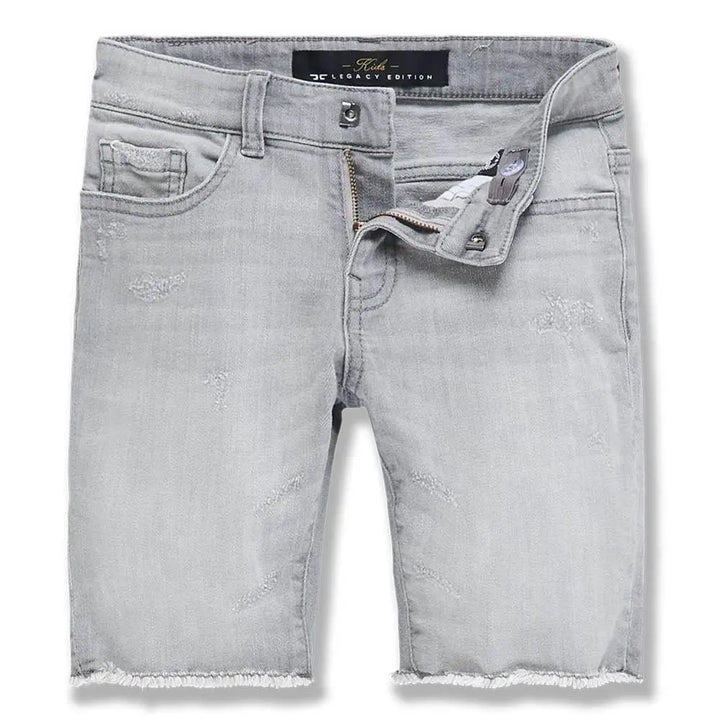 Jordan Craig Kids Edison Denim Shorts (Cement Wash)-CEMENT WASH-2T-Nexus Clothing