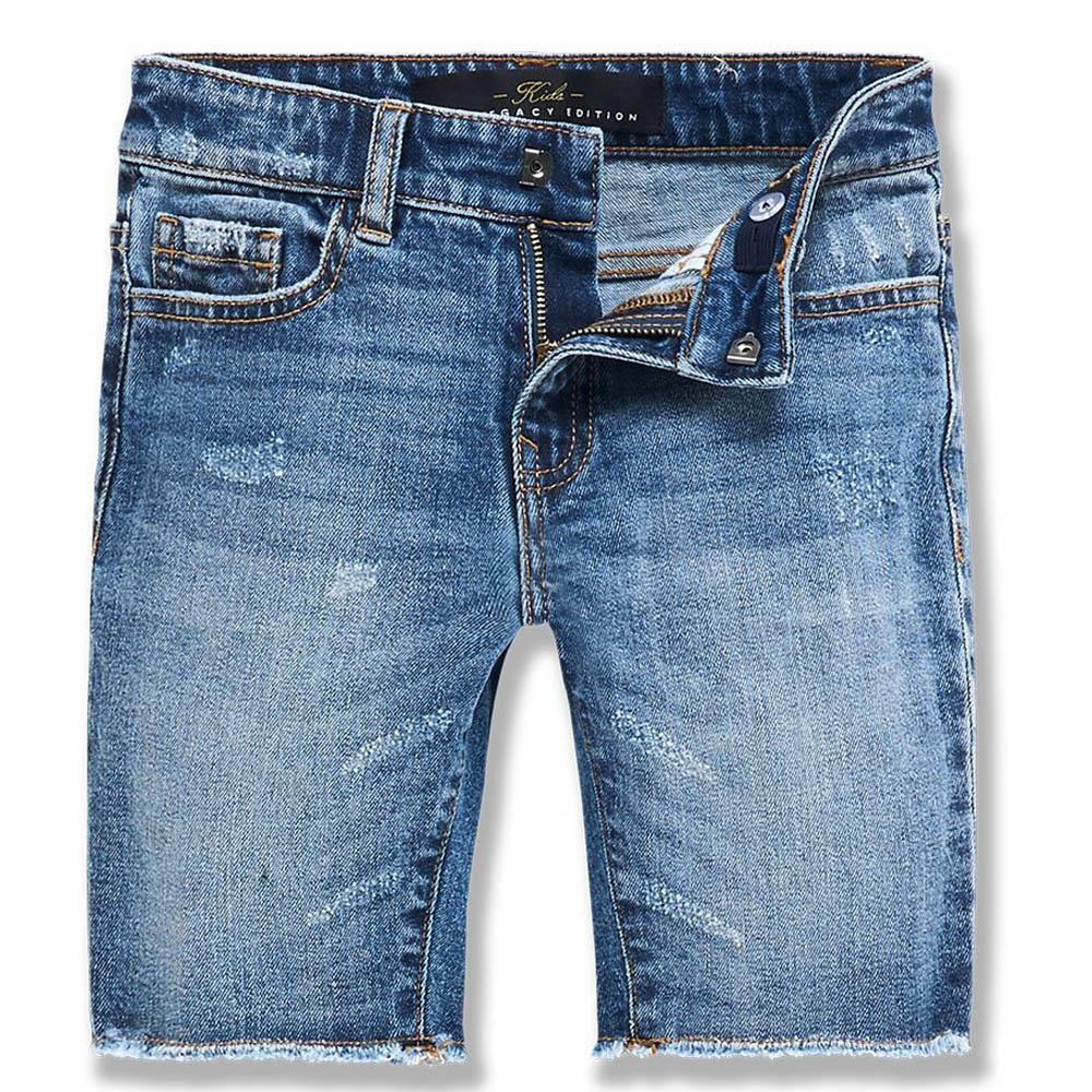 Jordan Craig Kids Edison Denim Shorts (Medium Blue)-M BLUE-8-Nexus Clothing