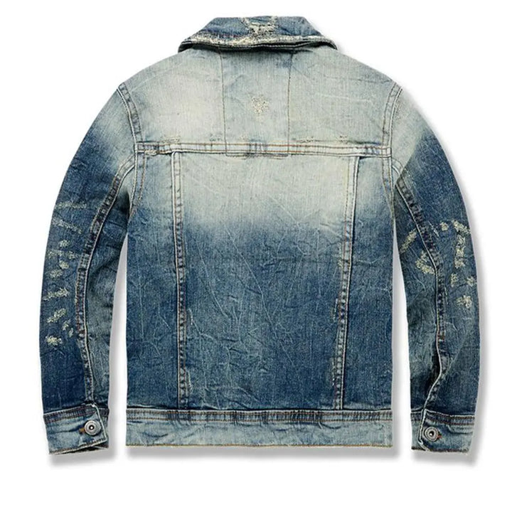 Jordan Craig Kids Hamilton Denim Trucker Jacket (Lager)-Nexus Clothing