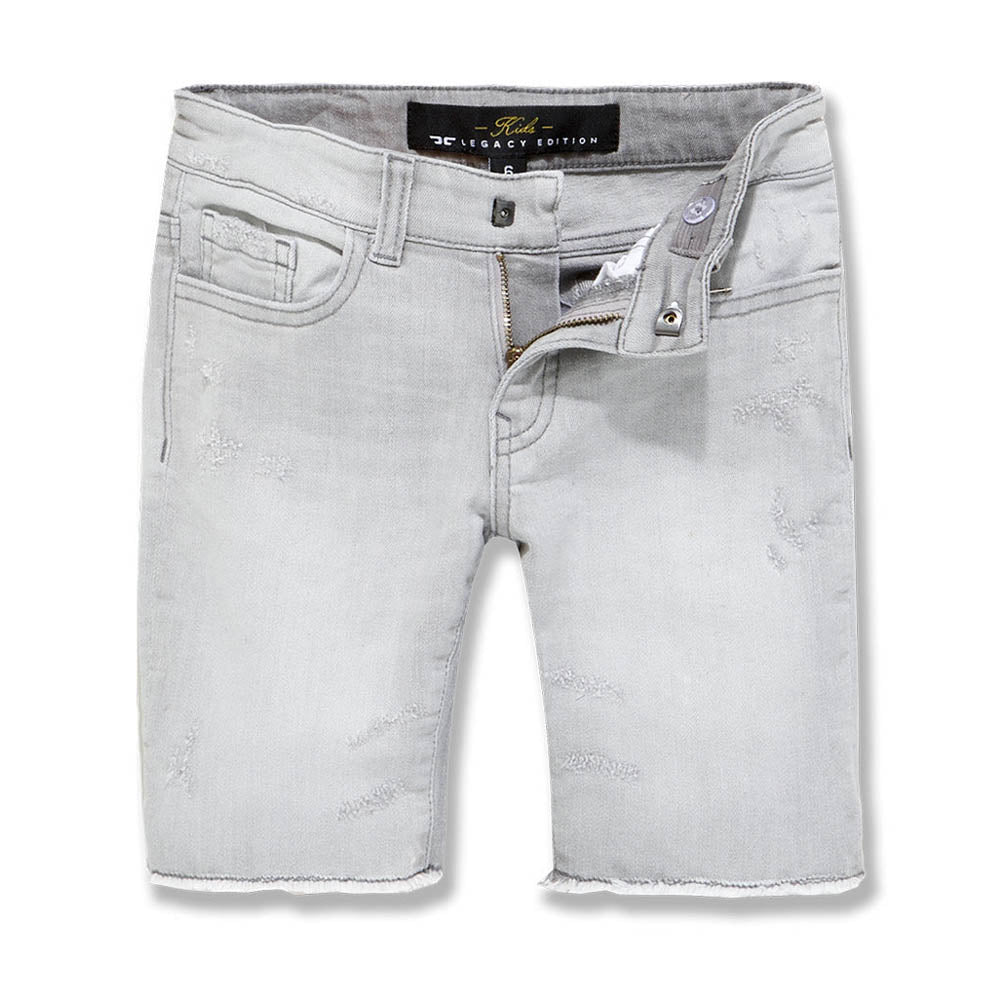 Jordan Craig Kids Hartford Denim Shorts (Cement Wash)-Cement Wash-2T-Nexus Clothing
