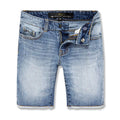 Jordan Craig Kids Hartford Denim Shorts (Medium Blue)