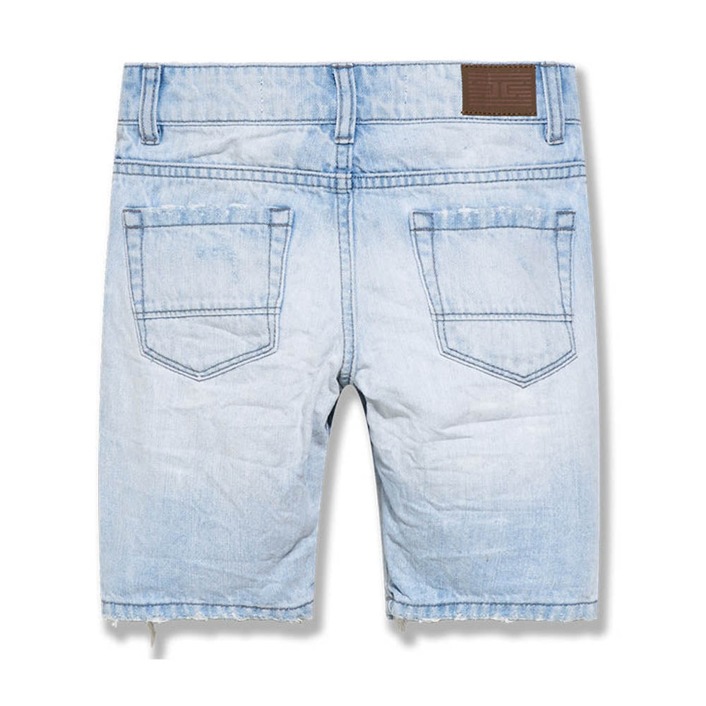 Jordan Craig Kids Ironbound Denim Shorts (Ice Blue)-Nexus Clothing