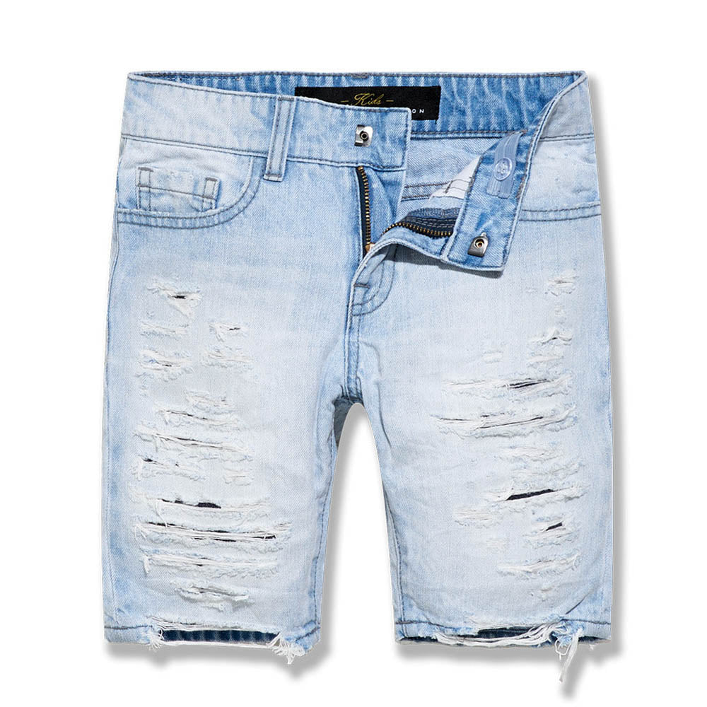 Jordan Craig Kids Ironbound Denim Shorts (Ice Blue)-Ice Blue-2T-Nexus Clothing