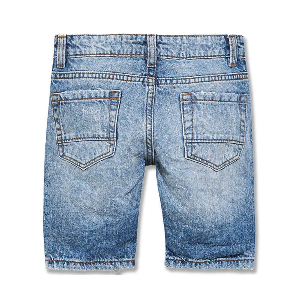 Jordan Craig Kids Ironbound Denim Shorts (Medium Blue)-Nexus Clothing