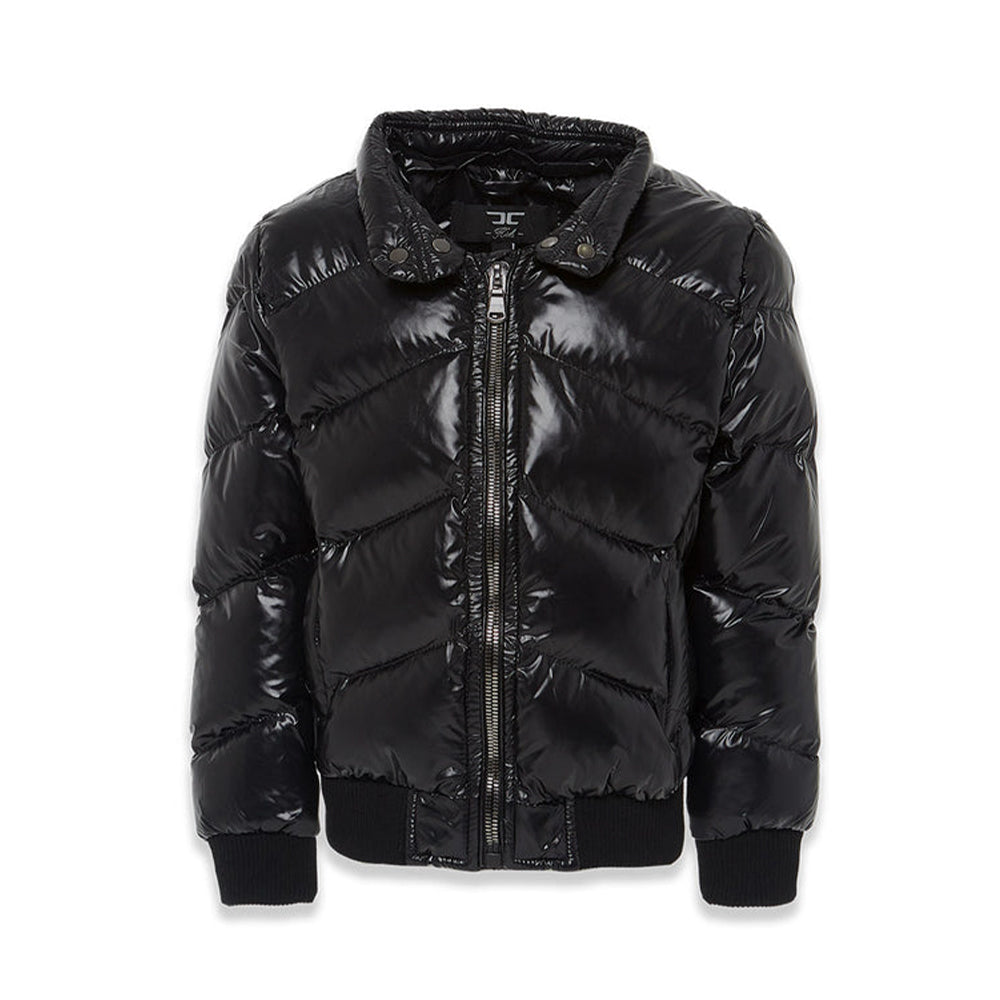 Jordan Craig Kids Solid Color Puffer Jacket (Black)-Boys-Tops-Jackets-Coats-Jordan Craig KIDS- Nexus Clothing