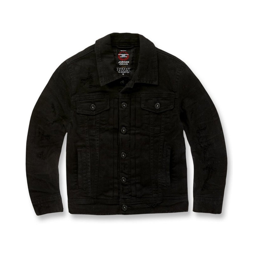 Jordan Craig Kids Tribeca Twill Jacket 2022 (Black)-Black-7T-Nexus Clothing