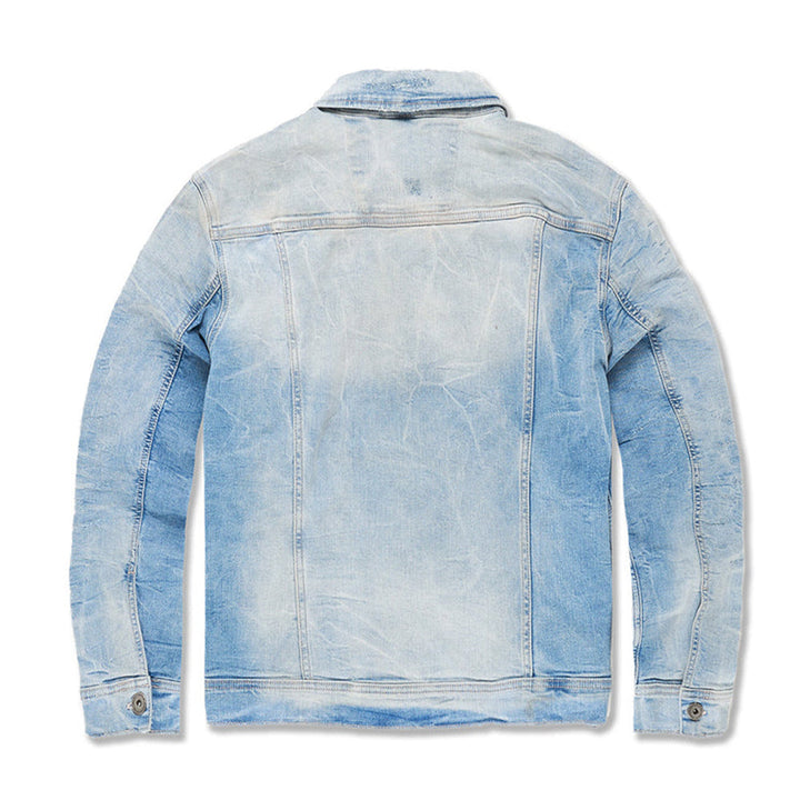 Jordan Craig Men Bayside Denim Trucker Jacket (Ice Lager)-Nexus Clothing