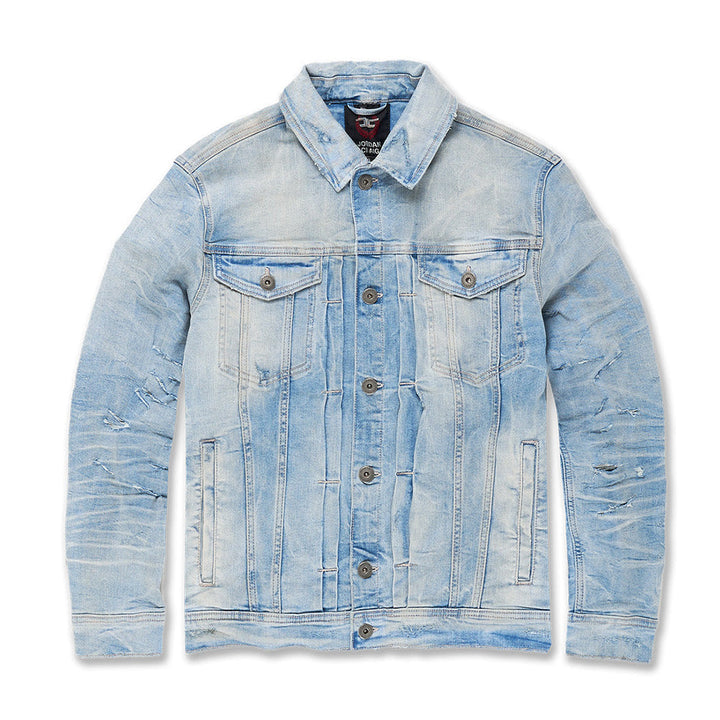 Jordan Craig Men Bayside Denim Trucker Jacket (Ice Lager)-Iced Lager-XX-Large-Nexus Clothing