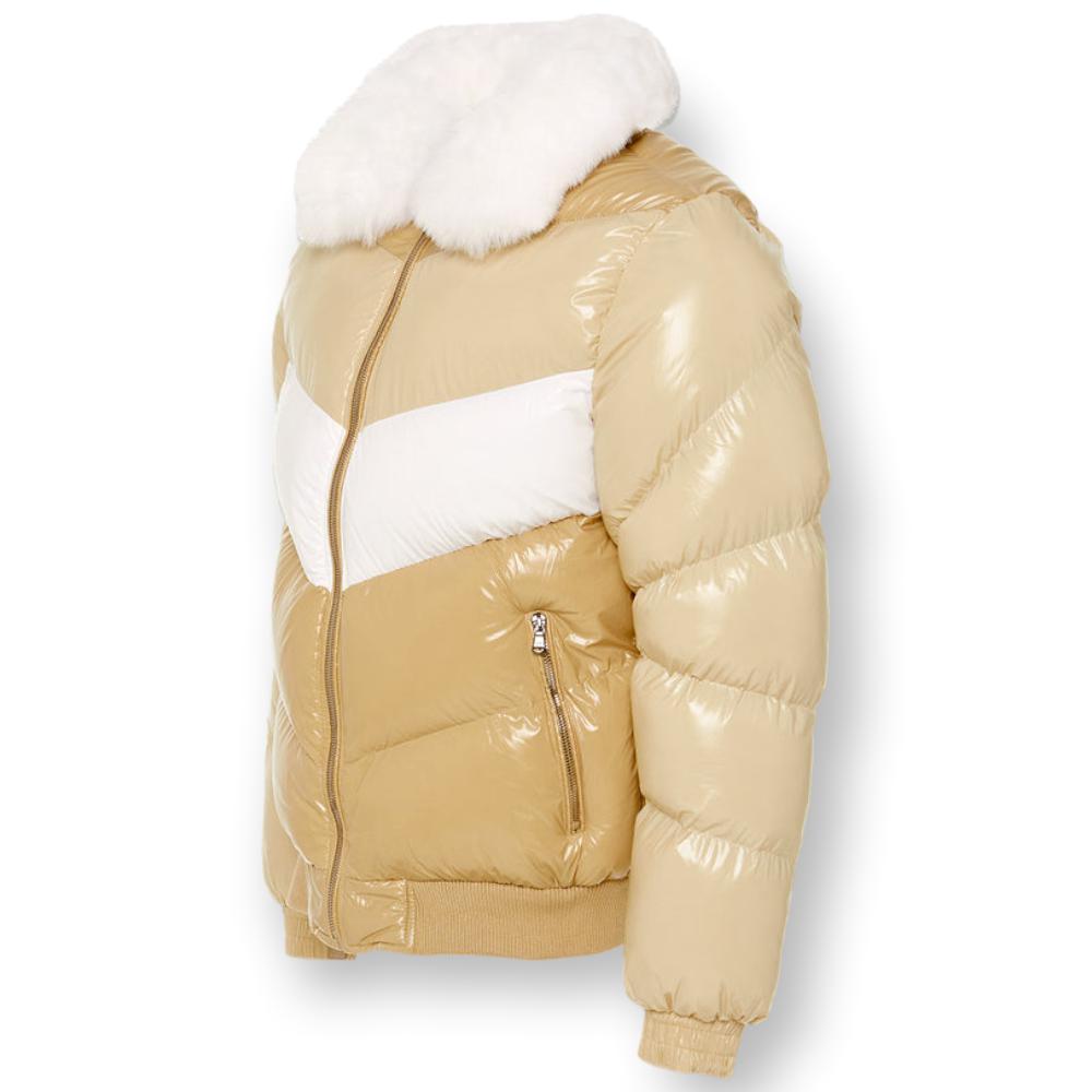 Jordan Craig Men Blocked Puffer Jacket (Sand)-Nexus Clothing