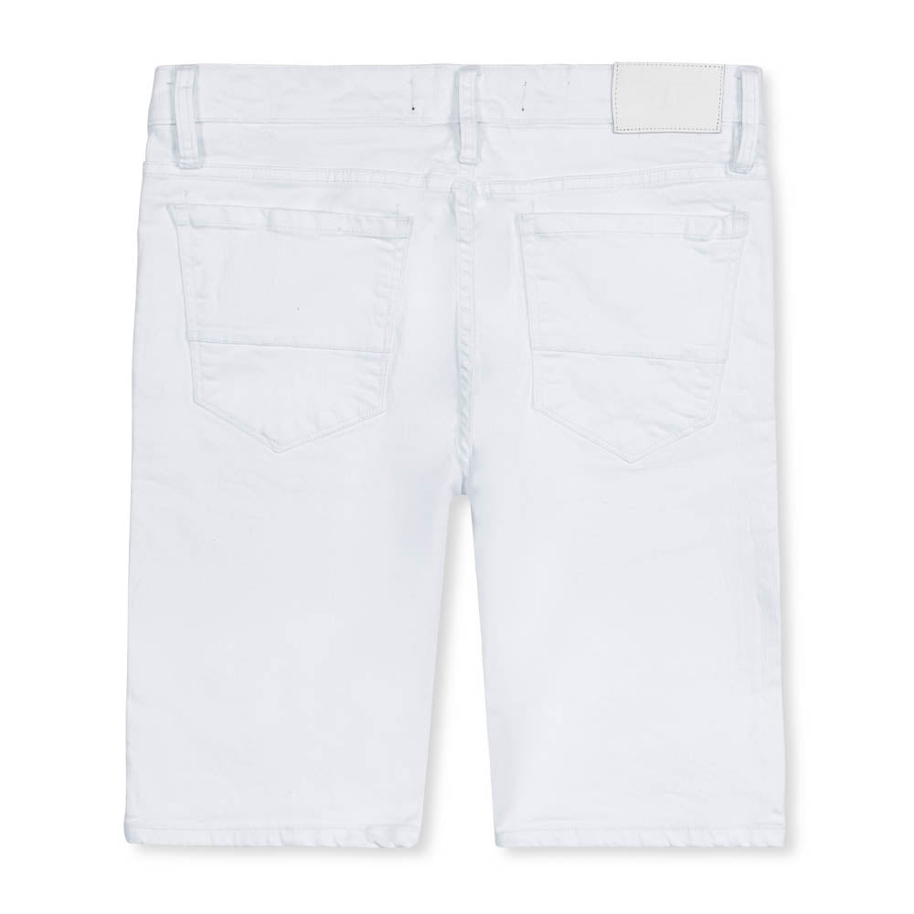 Jordan Craig Men INSEAM Denim Shorts (White)-Nexus Clothing