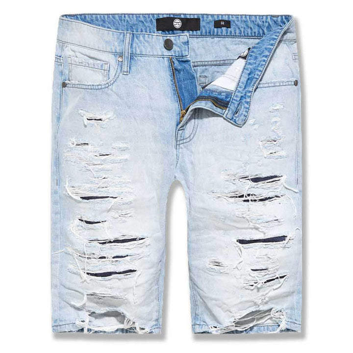 Jordan Craig Men Ironbound Denim Short (Ice Blue)-Ice Blue-30-Nexus Clothing