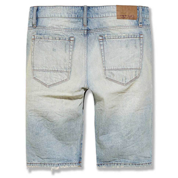 Jordan Craig Men Ironbound Denim Shorts (Lager)-Nexus Clothing