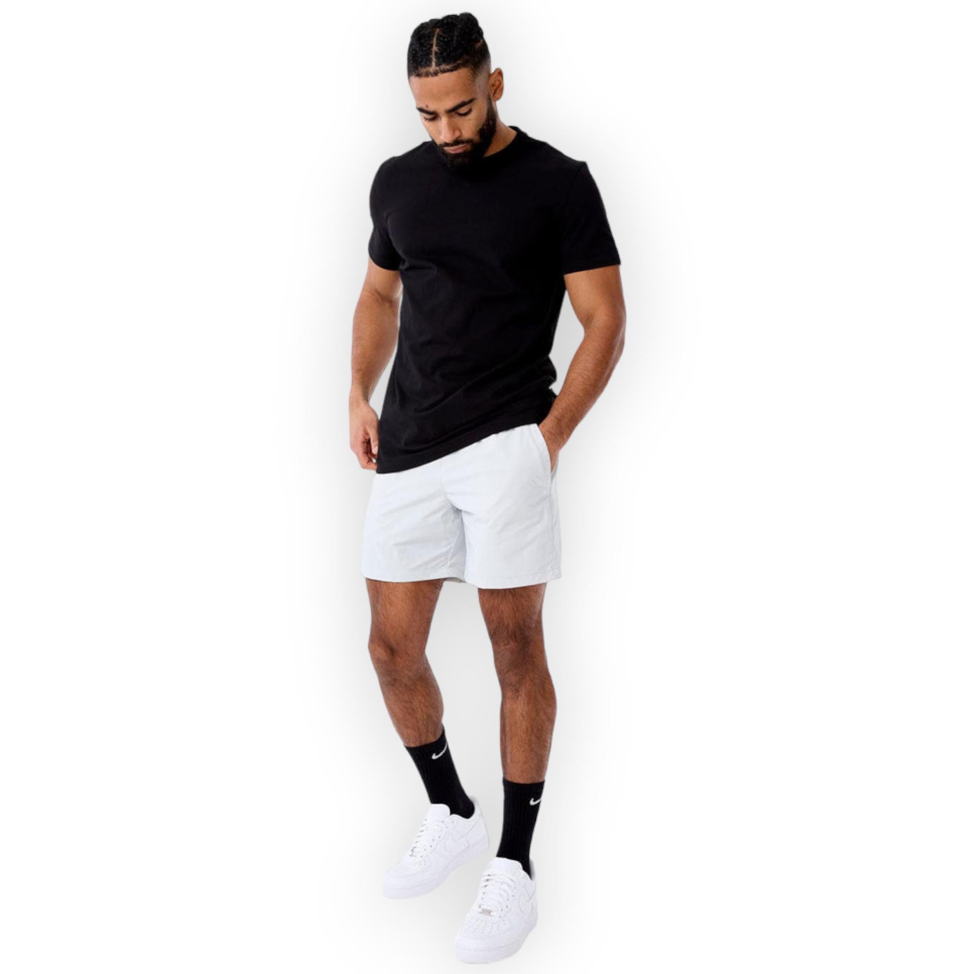Jordan Craig Men Lounge Shorts (Cement)-Nexus Clothing