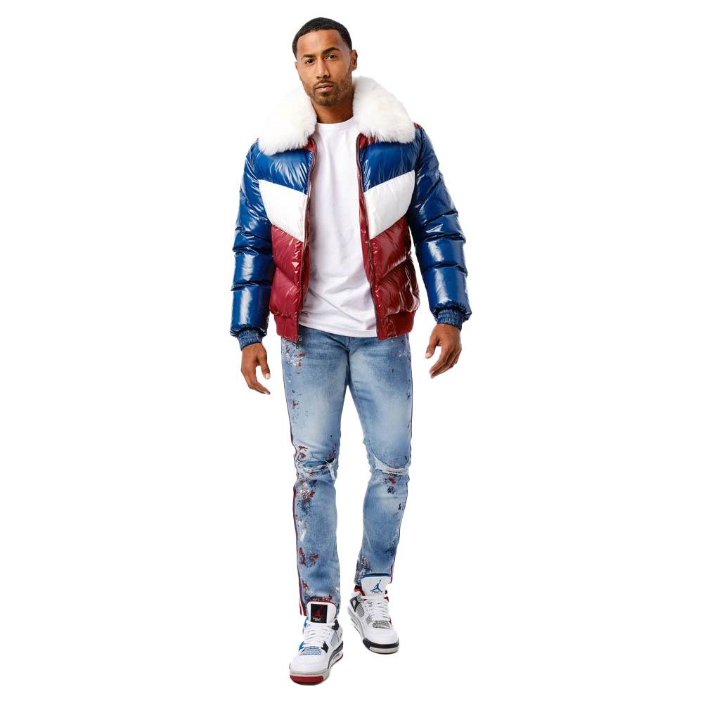 Jordan Craig Men Sean Sugar Hill Striped Denim Americana