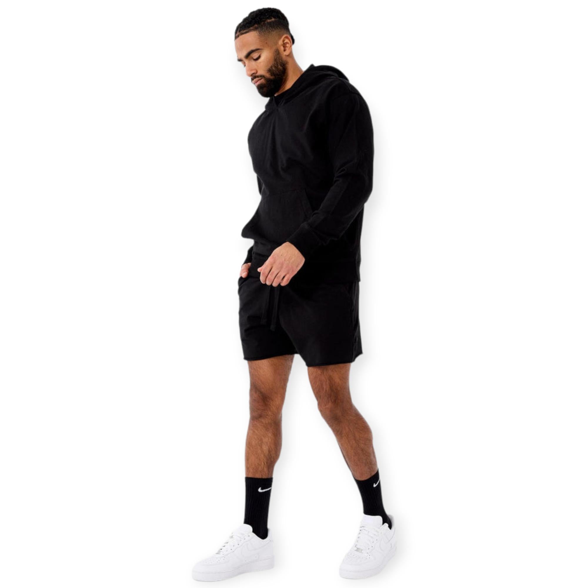 Jordan Craig Men Summer Breeze Pullover Hoodie (Black)-Nexus Clothing