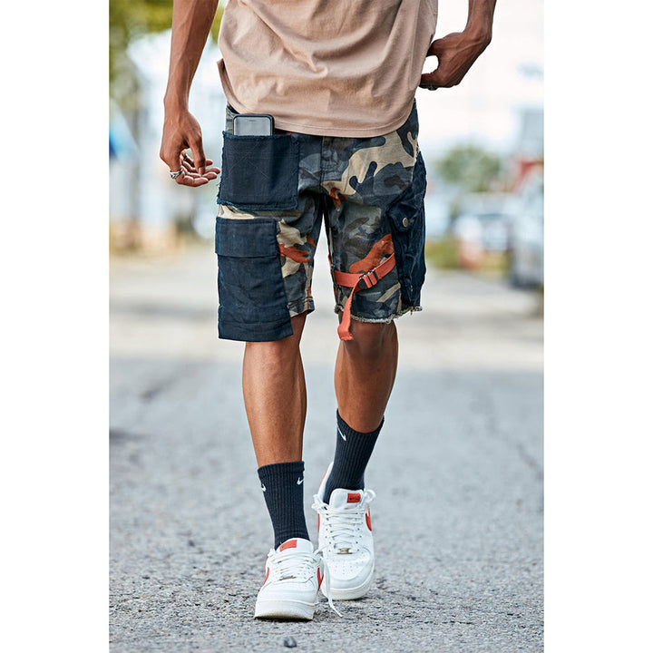 Jordan Craig Men Travis Cargo Shorts (Woodland)-Nexus Clothing