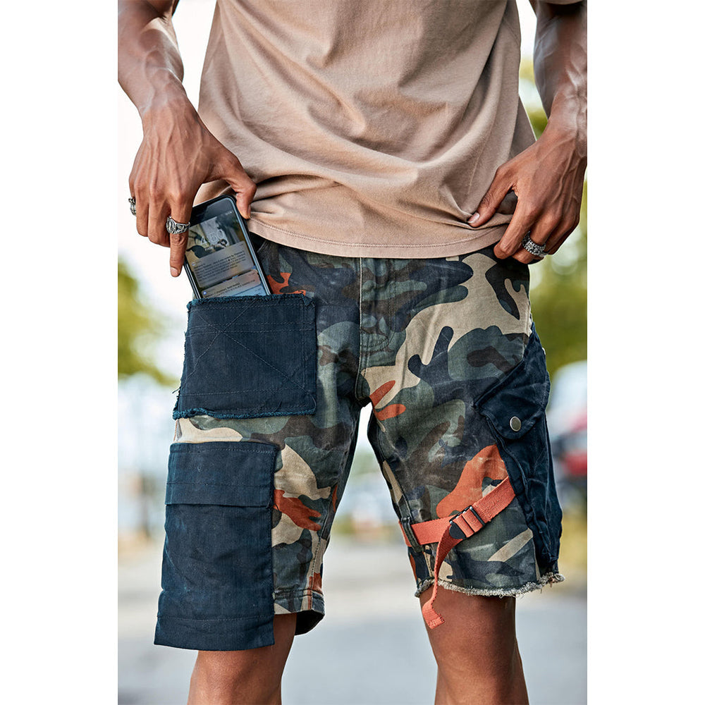 Jordan Craig Men Travis Cargo Shorts (Woodland)-Nexus Clothing