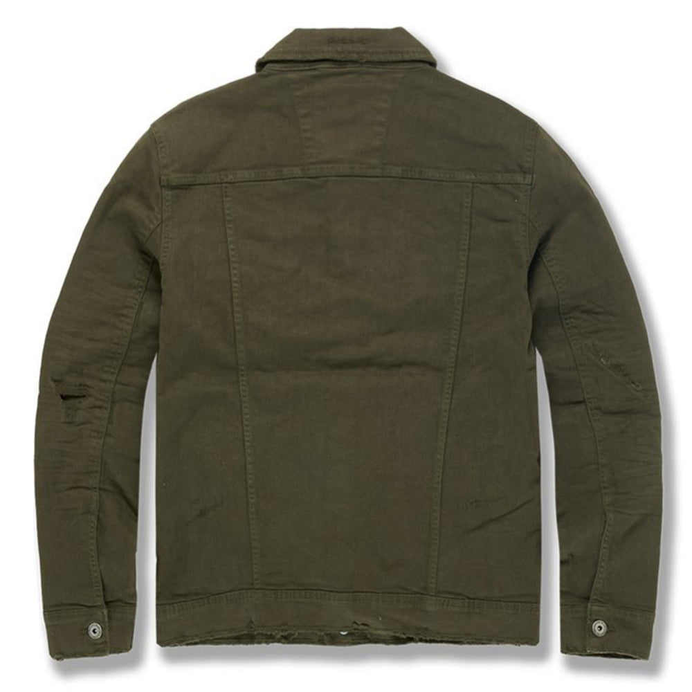 Army green sale twill jacket