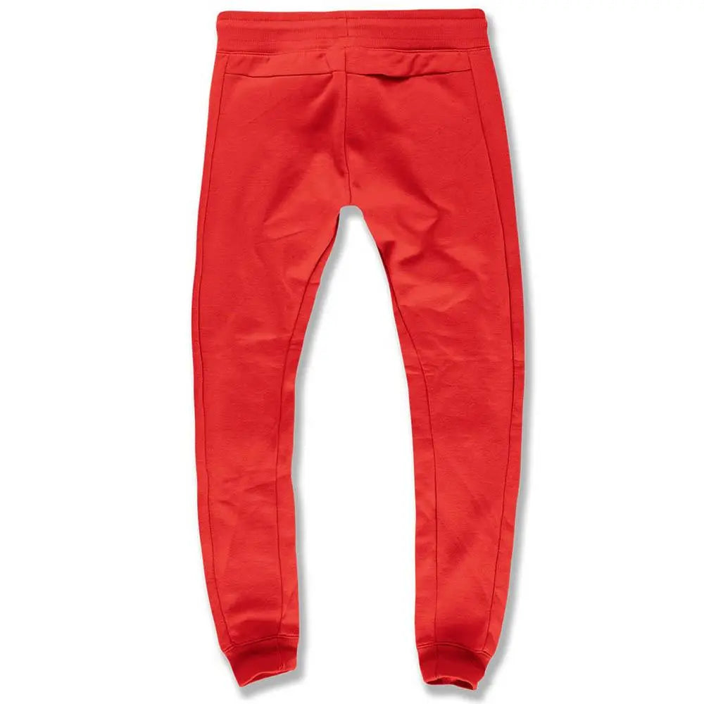 Jordan Craig Men Uptown Joggers Sweatpants Red-Nexus Clothing