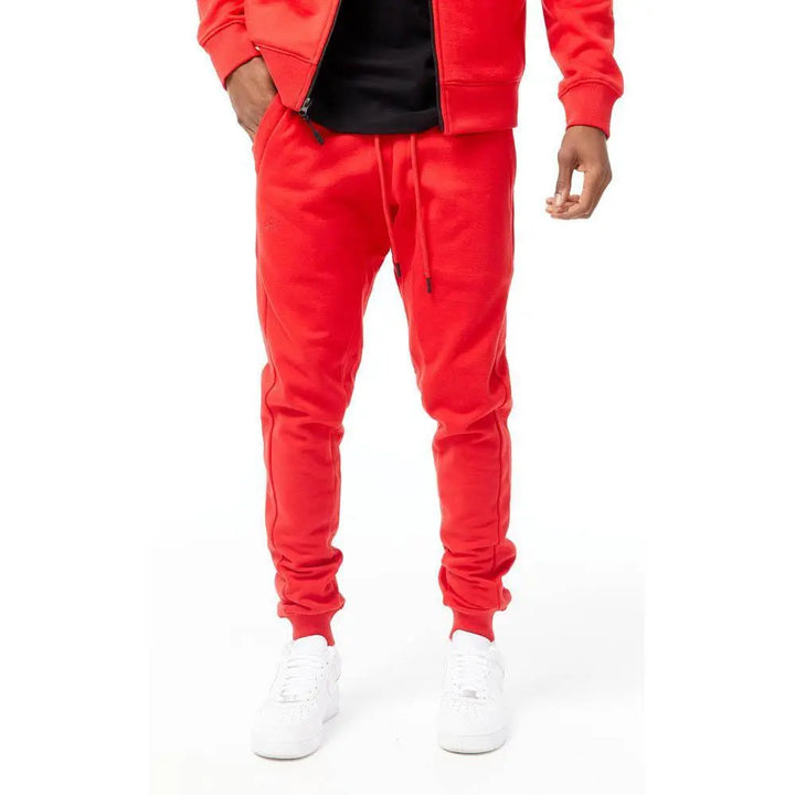 Jordan Craig Men Uptown Joggers Sweatpants Red-Nexus Clothing