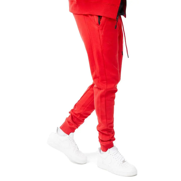 Jordan Craig Men Uptown Joggers Sweatpants Red-Nexus Clothing