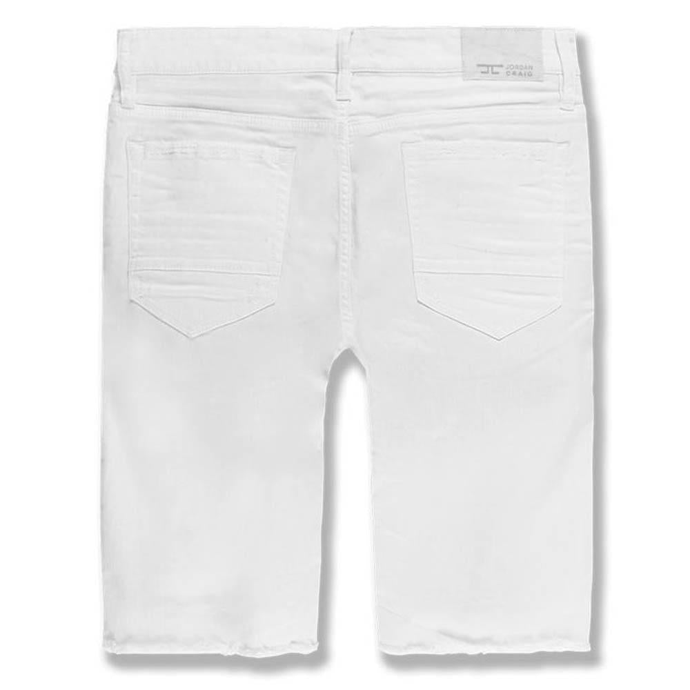 Jordan Craig Men Wildwood Twill Shorts (White)-Shorts-Jordan Craig- Nexus Clothing