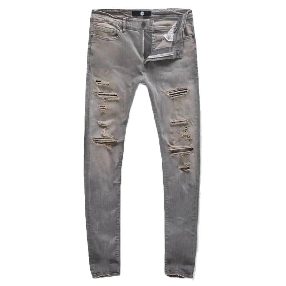 Jordan Craig Sean - El barrio Denim Antique Grey-Ant Grey-32W X 32L-Nexus Clothing